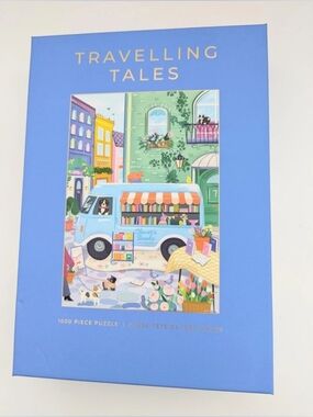 NEW IN BOX Hobby "Travelling Tales" 1000-Piece Puzzle
